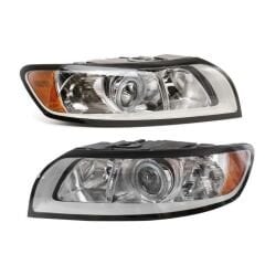 Volvo S40 V50 2008-2012 Ön Sağ ve Sol Far Takımı Halojen