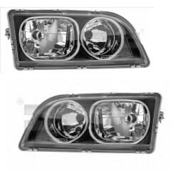 Volvo S40 V40 1996-2004 Ön Sağ ve Sol Far Takımı Siyah