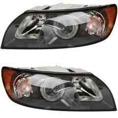 Volvo S40 V50 Far Sağ ve Sol Takım Halojen 2005-2007
