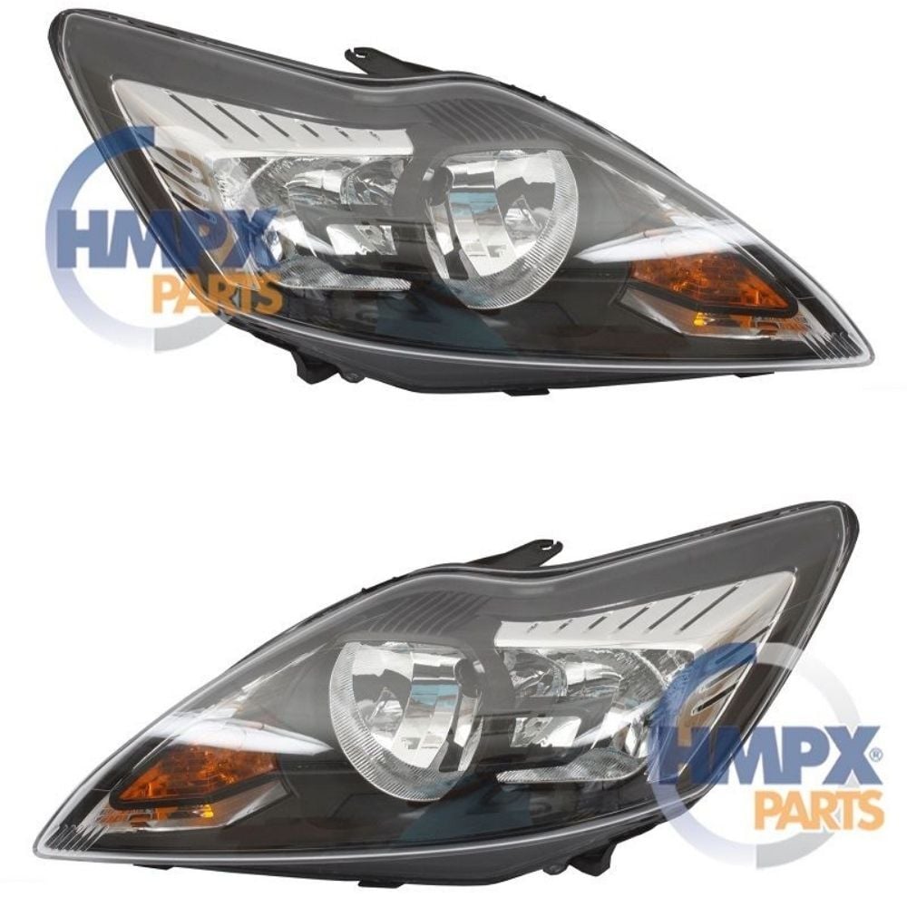 Ford Focus 2008-2011 Sağ Sol Far Takımı Siyah
