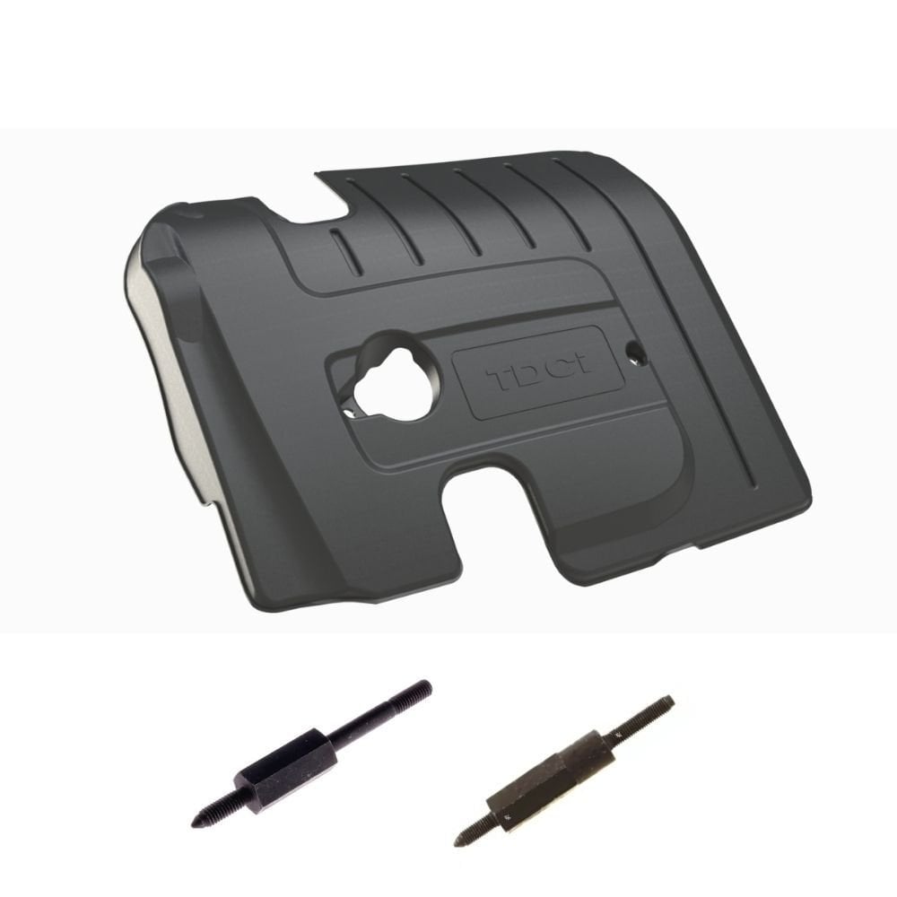 Ford Focus 2 Motor Üst Koruma Kapağı ve Saplama Takımı Set  2005-2011 1.6 Dizel Euro4