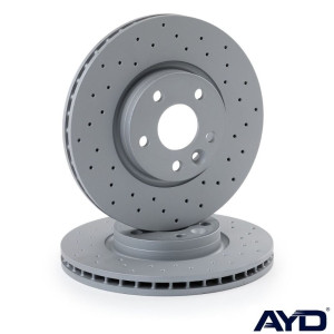 Volvo S60 S80 V60 V70 XC70 Ön Fren Disk Performans Delikli Takım 2008-2018 Volvo S60 S80 V60 V70 XC70 Ön Fren Disk Performans Delikli Takım 2008-2018
