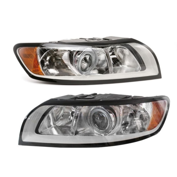 Volvo S40 V50 2008-2012 Ön Sağ ve Sol Far Takımı Halojen