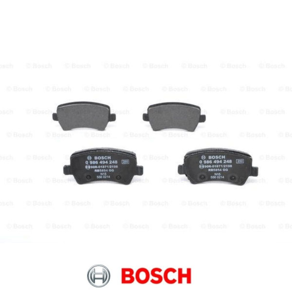 Volvo S60 S80 V60 V70 XC60 Arka Fren Balatası Volvo S60 S80 V60 V70 XC60 Arka Fren Balatası