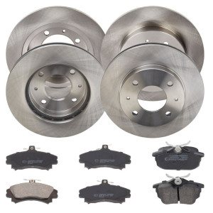 Volvo S40 V40 1998-2004 Ön Arka Disk Balata Takım Volvo S40 V40 1998-2004 Ön Arka Disk Balata Takım